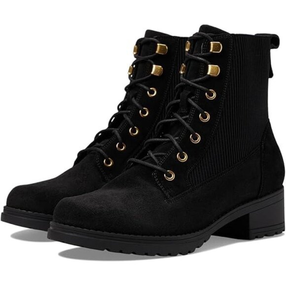 Cole Haan Shoes - 🆕 COLE HAAN Camea Ankle Moto Combat Waterproof Boot 7.5 Black